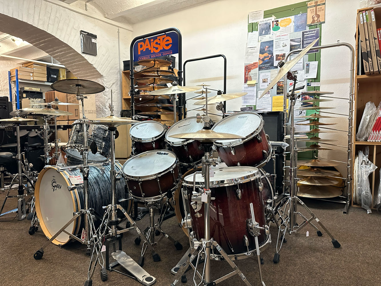 Les batteries et percussions