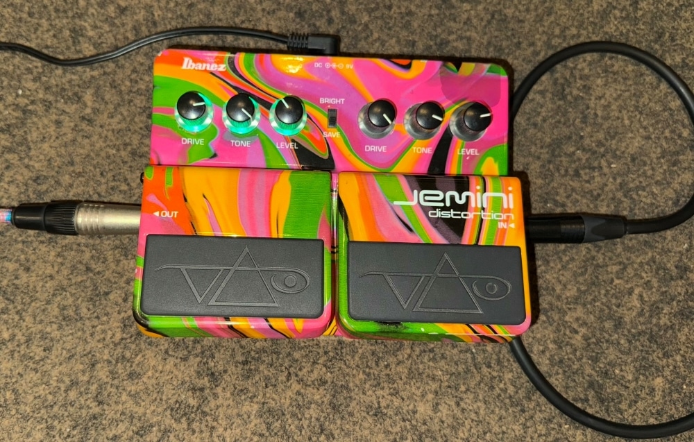 Ibanez Jemini distortion Steve Vai